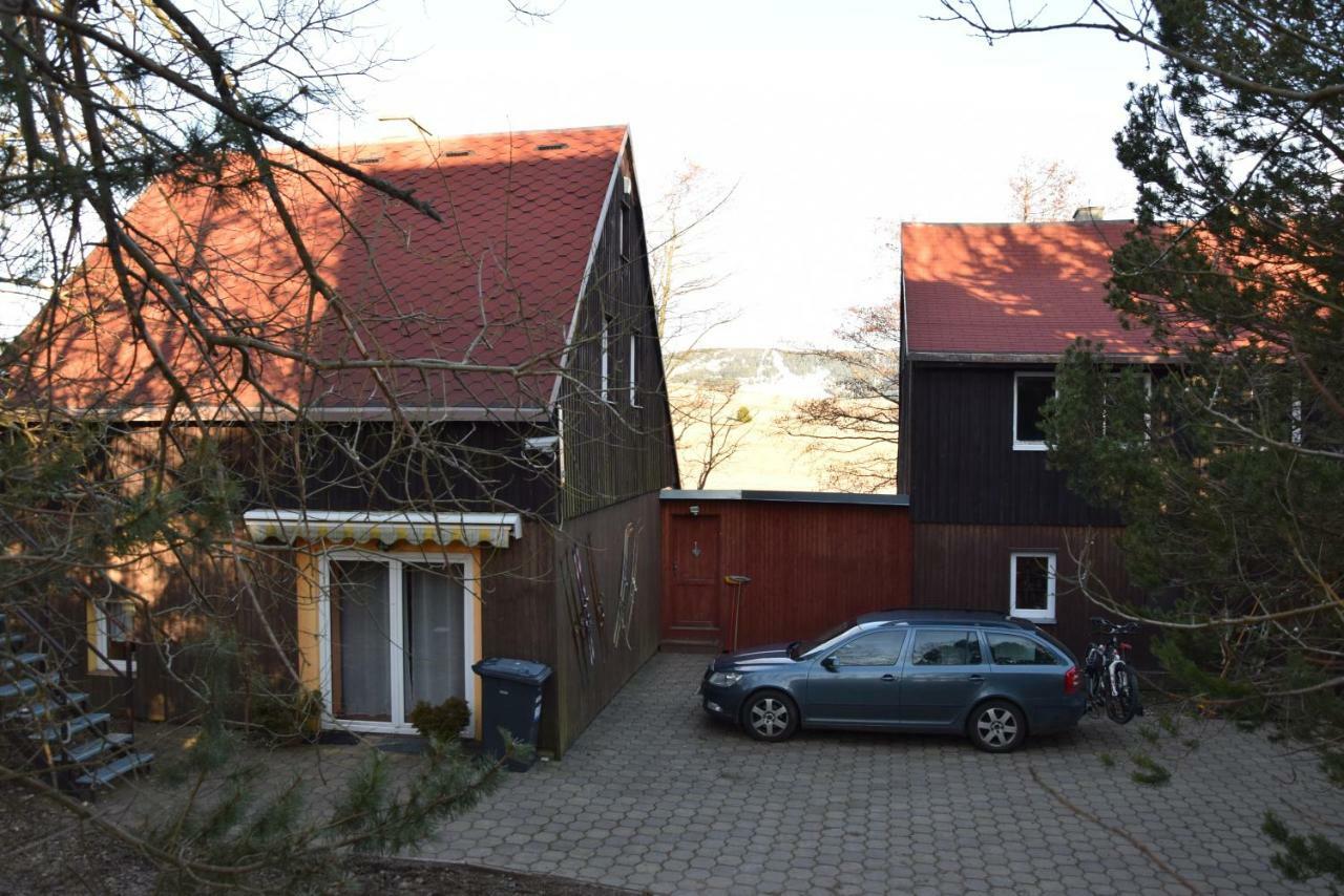Medvedi Boudy Villa Loučná pod Klínovcem Eksteriør bilde